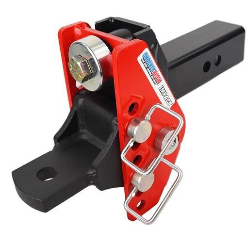 Shocker Impact Cushion Hitch with Drawbar - 2-1/2" Receiver