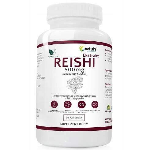 Reishi 500 mg Extrakt 30% HOUBY IMUNITA Vege