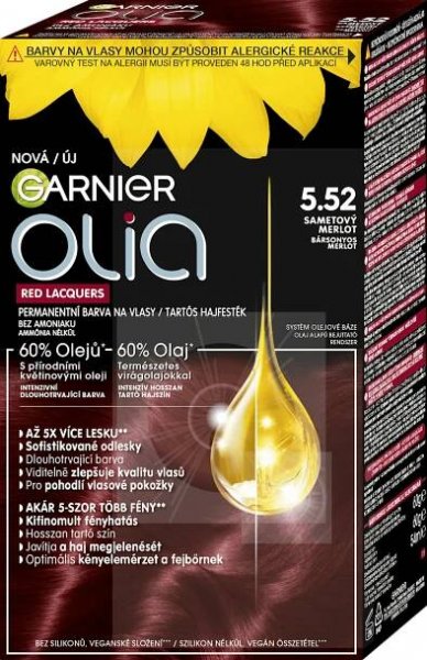 Garnier Olia 50 ml 5.52 sametový merlot od 139 Kč