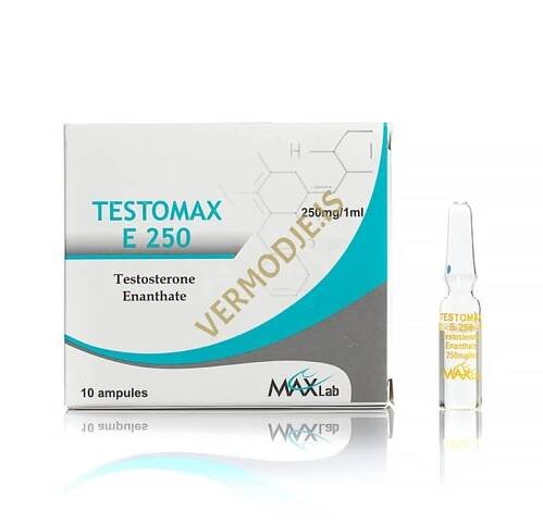 Testomax E250 MAXLab (Testosterone Enanthate) - 10amps (250mg/ml)