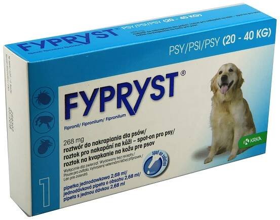 Fypryst Dogs spot-on pro psy 1x2.68ml