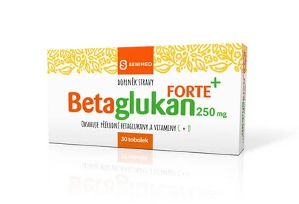SENIMED Betaglukan Forte 250 mg 30 tobolek