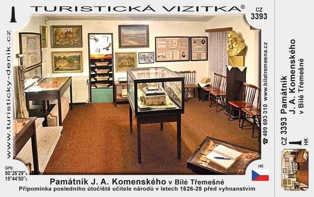 Památník J. A. Komenského v Bílé Třemešné