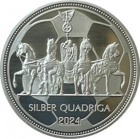 Silber Quadriga 2024 1 Unze