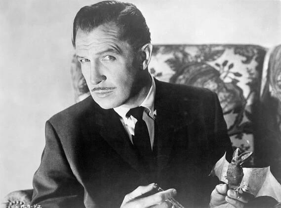 Vincent Price In 'The Bat', 1959.