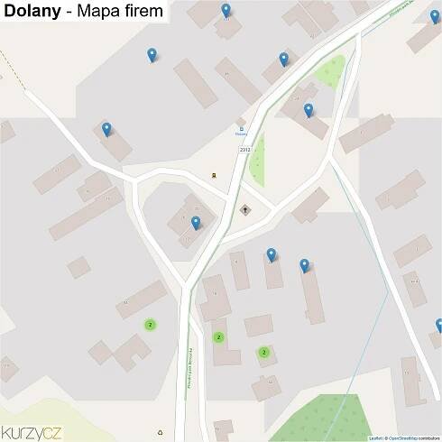 Dolany - mapy | Kurzy.cz