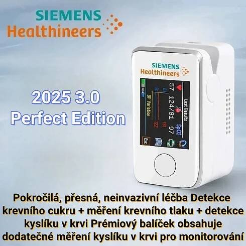 🌈Technologická inovace v lékařském výzkumu v roce 2025: Bezbolestný a neinvazivní přenosný glukometr Siemens, sledování stavu glukózy v krvi nebylo nikdy tak snadné!