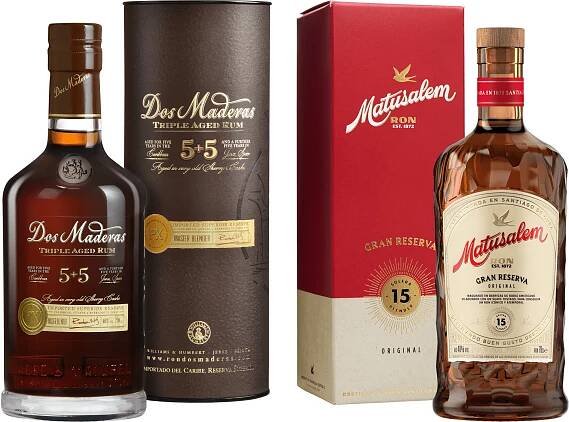Set Dos Maderas PX 5+5 + Matusalem Gran Reserva 15 - Tmavý rum | Svět nápojů