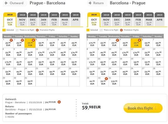 Vueling: Praha – Barcelona od 1 560 Kč | Rádi cestujeme | nejen levné letenky, ubytování, zimní pobyty
