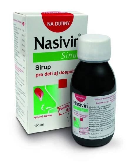 Nasivin Sinus sirup 100 ml