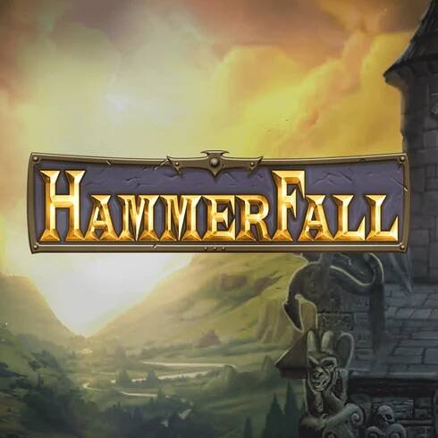 Hammerfall Slot Logo