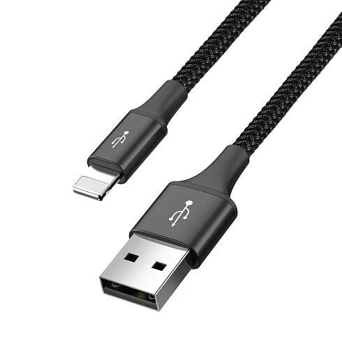Baseus 4v1 Lightning + USB-C + 2x Micro USB černý