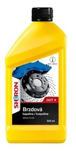 Brzdová kapalina DOT 4, 500 ml