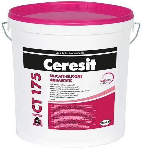 Ceresit CT 175 - silikon-silikatova omietka