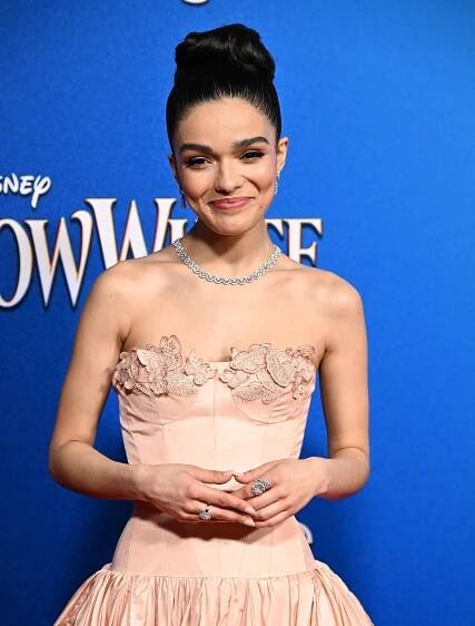 Rachel Zegler at the premiere of Disney's Snow White.