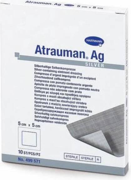 Atrauman AG Kompres sterilní 5 x 5 cm/10 ks