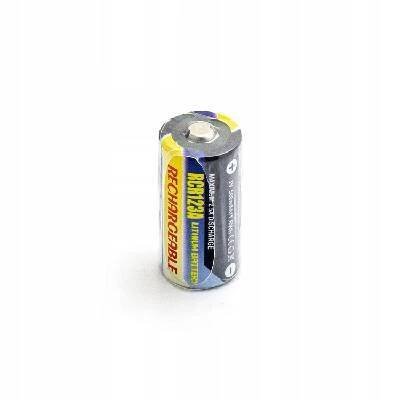 Akumulátor lithium-železo-fosfátový (Li-FePO4) POWERY RCR123 500 mAh 1 ks