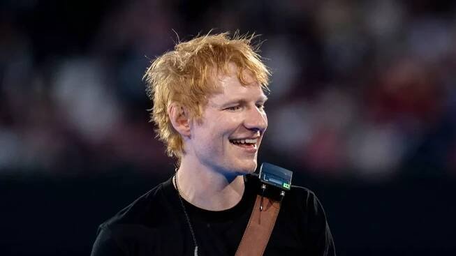 Ed Sheeran's budgie smugglers sell at charity auction alongside custom painted guitar