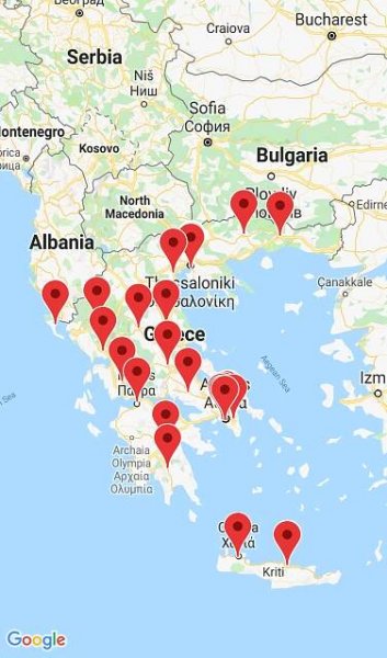 greece map