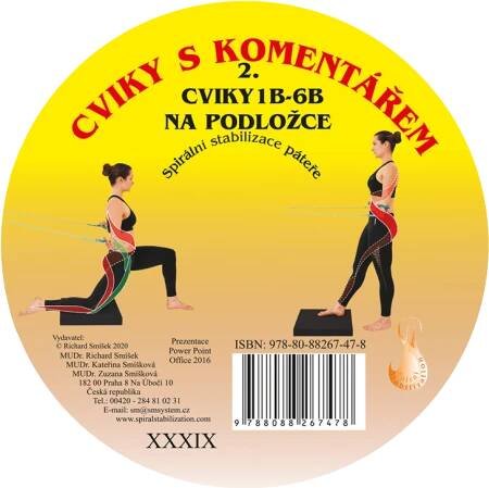 DVD cviky s komentárom MUDr. Smíška 2