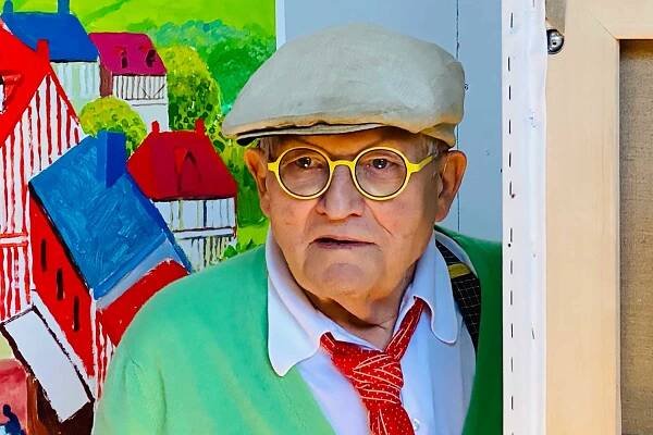 David Hockney: The colourful life of D. H.