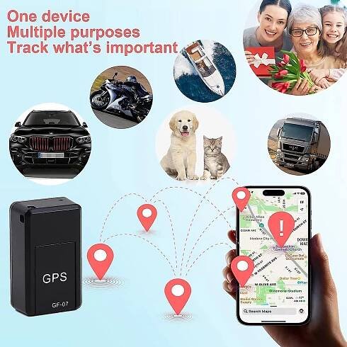 Malý magnetický GPS lokátor s funkcí odposlechu