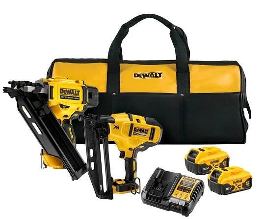 Sada hřebíkovaček DeWALT DCK246P2-QW 18 V XR, 2x 5.0 Ah