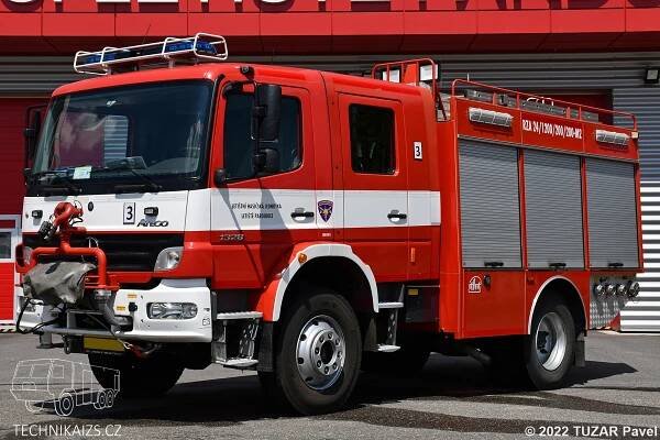 VHJ letiště Pardubice - RZA - MB Atego 1328 - TECHNIKAIZS.cz