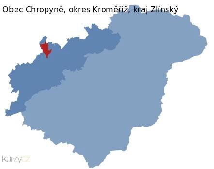 Chropyně v kraji Zlínský