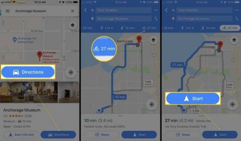 Jak používat cyklistické trasy Map Google 9