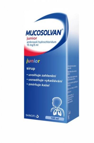 MUCOSOLVAN junior 15 mg/5 ml sirup 100 ml