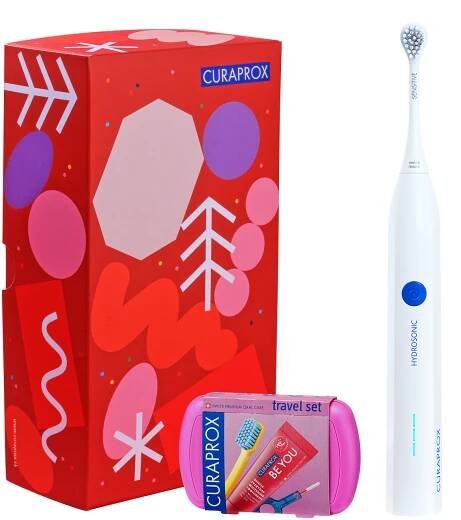 Curaprox darčeková krabička Hydrosonic EASY + travel set