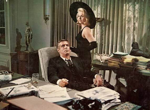 Zbohatlíci - Z filmu - George Peppard, Martha Hyer