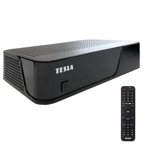 TESLA Electronics - DVB-T2 H.265 (HEVC) přijímač s HbbTV 12V + dálkové ovládání