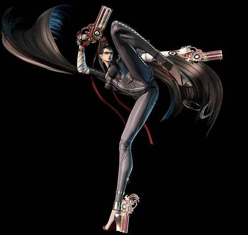 Bayonetta Fighting Stance Wallpaper