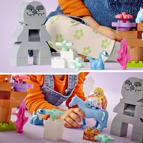 LEGO Duplo 10418 Elza a Bruni v Začarovanom lese Názov súpravy Elza i Bruni w Zaczarowanym Lesie