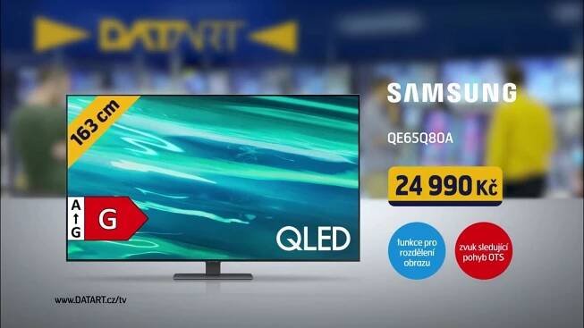DATART - televize Samsung QLED QE65Q80A