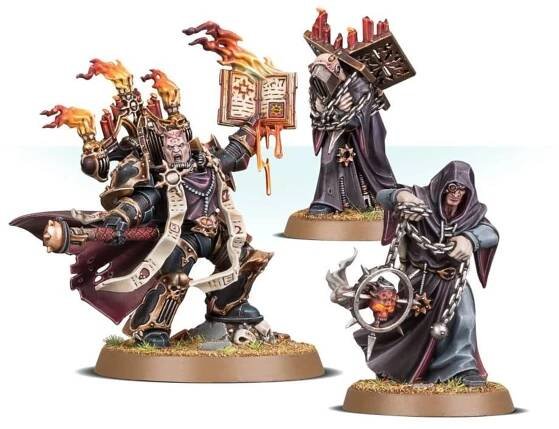 Warhammer 40000 - Dark Apostle modely na malování Warhammer 400000 figurky