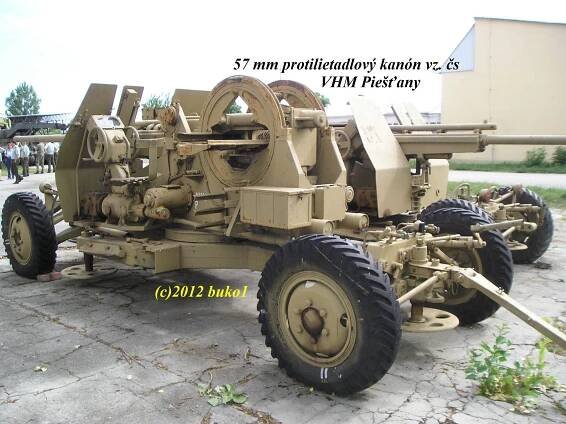 CZK - vz. ČS (57 mm PL kanón) : Československo / ČR / SR (CZK/CZE/SVK)