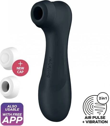 Satisfyer Pro 2 Generation 3 Connect App černý