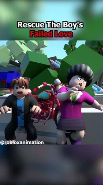 Epic Sad Roblox Story: Rescue The Boy's Failed Love #roblox