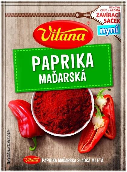 Vitana Paprika maďarská sladká mletá | 20 g | Albert