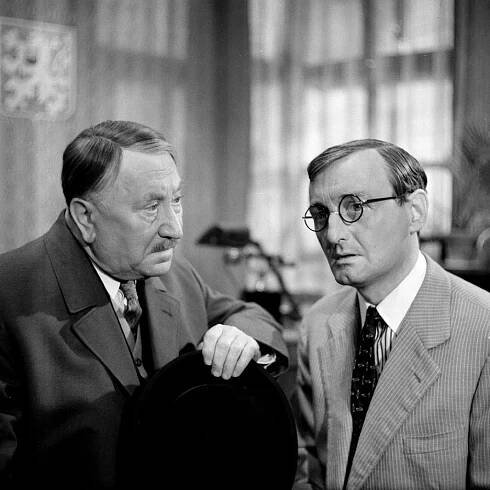 Hříšní lidé města pražského - Malý a velký vrah - Z filmu - Jaroslav Marvan, Zdeněk Řehoř