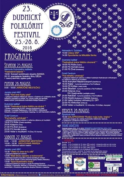 23. Dubnický folklórny festival - TRAKT