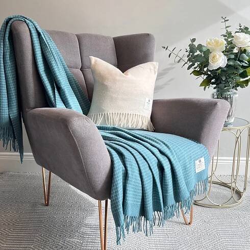 Cashmere Merino — Luxurious Irish Throws Woven in Donegal – Cashmere, Merino, Alpaca, and Linen Collections — McNutt of