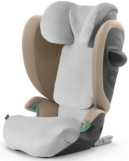 Letní potah Cybex SOLUTION G2 i-FIX Grey | CXshop.cz - Bezpečné a stylové německé autosedačky