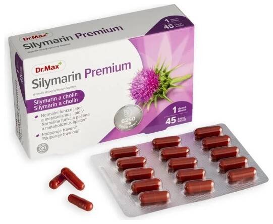 Dr. Max Silymarin Premium 45 kapslí