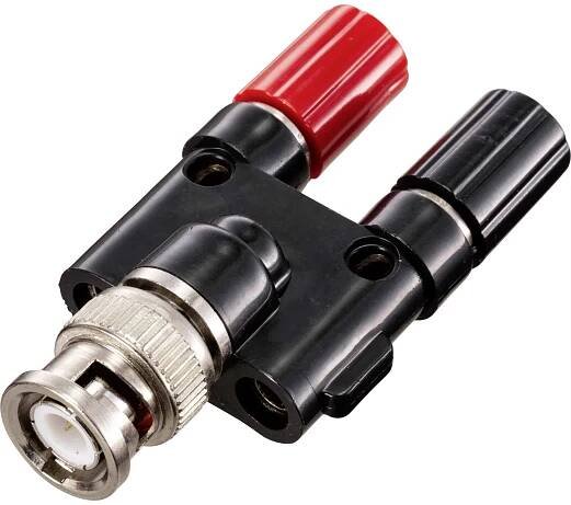 TRU COMPONENTS TC-9199220 BNC adaptér BNC zástrčka - pólová svorka, pólová svorka 1 ks Bulk