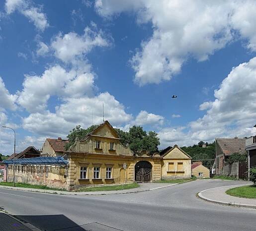 Starý Plzenec ulice Husova