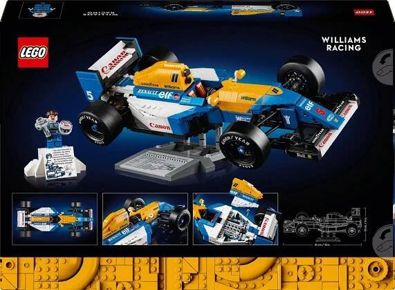 LEGO Icons 10353 Williams Racing FW14B a Nigel Mansell
